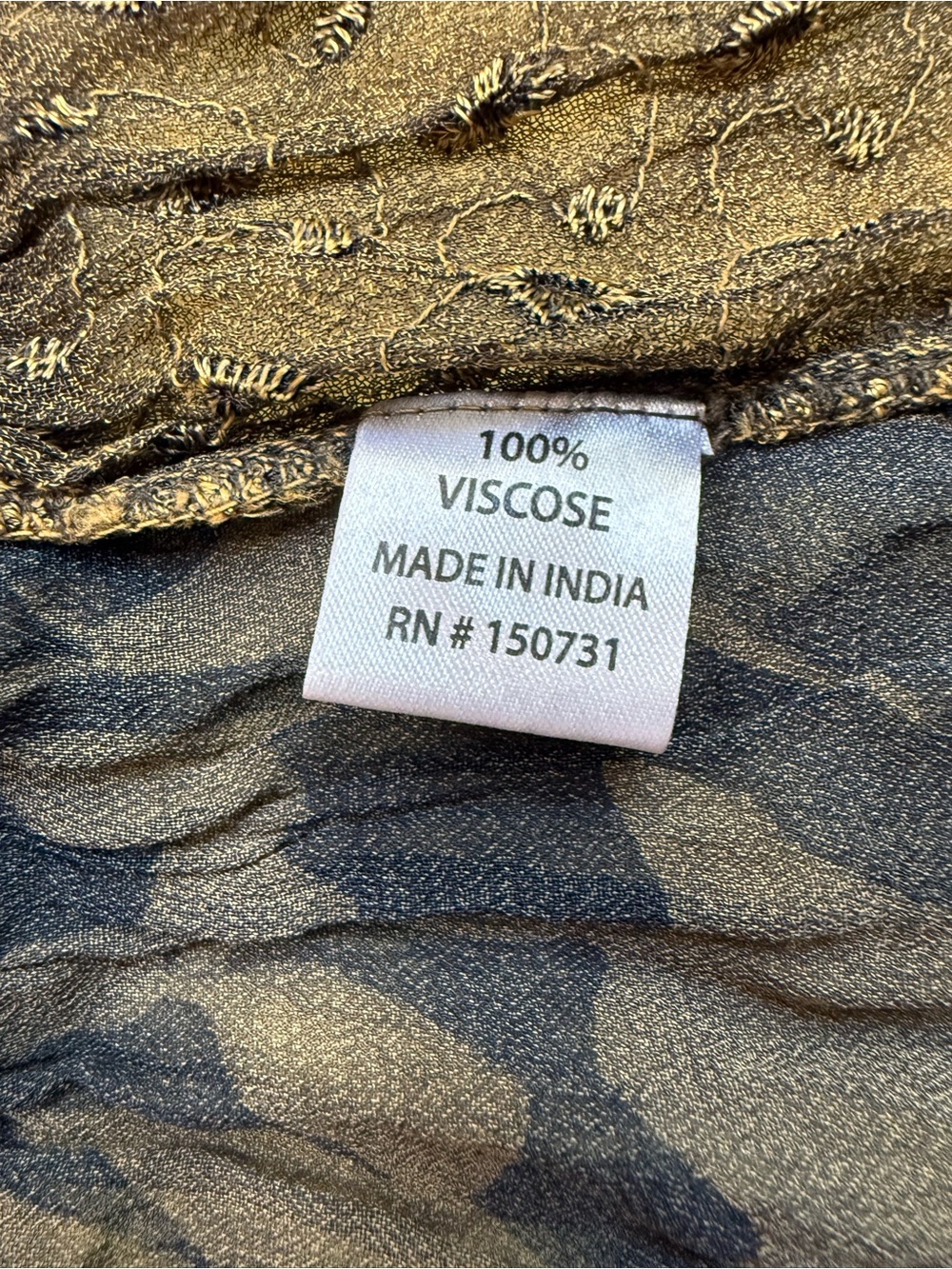 H076 NWT Young Threads L ptp21 21 ptp19 Boho Patchwork Mini Dress in Olive Green - Picture 12 of 14